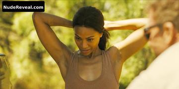 ZOE SALDANA nude in Special Ops: Lioness