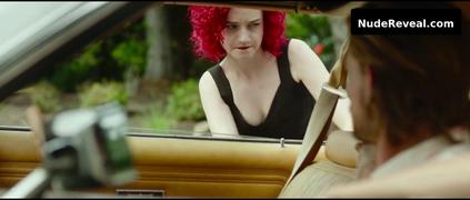 JULIA GARNER nude in Tomato Red
