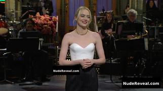 EMMA STONE nude in Saturday Night Live