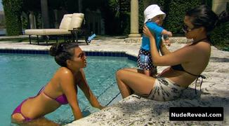 KIM KARDASHIAN WEST nude in Kourtney & Khloe Take Miami