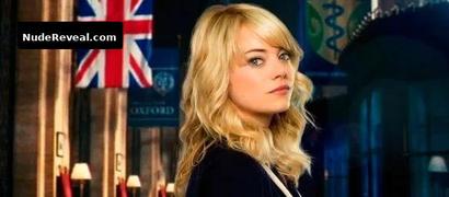 EMMA STONE nude in The Amazing Spider-Man 2