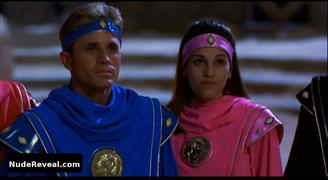 AMY JO JOHNSON nude in Mighty Morphin