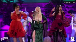 SOFIA CARSON nude in Hocus Pocus 25th Anniversary Halloween Bash