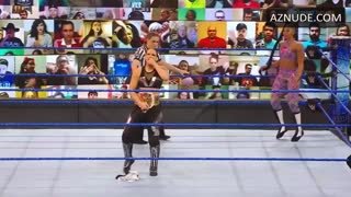 SASHA BANKS nude in WWE Smackdown!