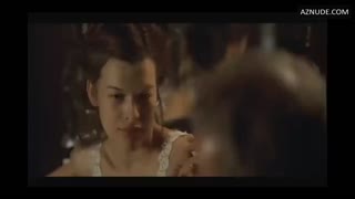 MILLA JOVOVICH nude in The Claim