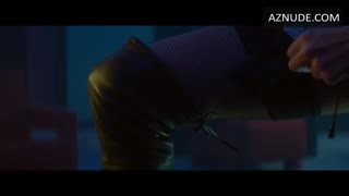 SOFIA BOUTELLA nude in Atomic Blonde