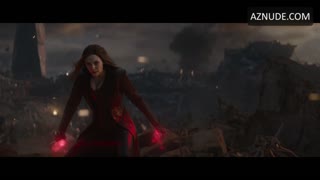 ELIZABETH OLSEN nude in Avengers: Endgame