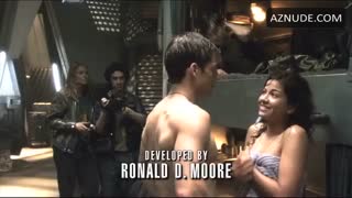 KATEE SACKHOFF nude in Battlestar Galactica