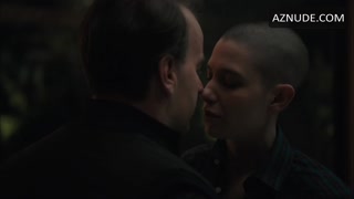 ASIA KATE DILLON nude in Billions