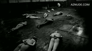ASHLYNN YENNIE nude in The Human Centipede II