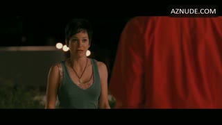 ANNA FARIS nude in The Dictator
