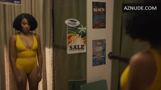 AMANDLA STENBERG nude in Everything, Everything