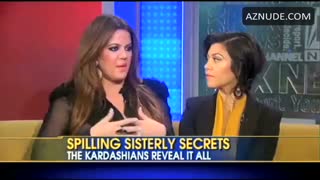 KHLOE KARDASHIAN nude in Fox and Friends