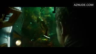 ZOE SALDANA nude in Guardians of the Galaxy