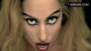 LADY GAGA nude in Judas