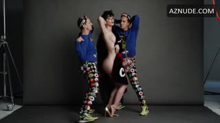 KATY PERRY nude in Katy Perry and Jeremy Scott for Moschino Fall/Winter 2015