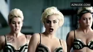 LADY GAGA nude in Telephone