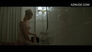 FREYA MAVOR nude in The Lady in the Car with Glasses and a Gun