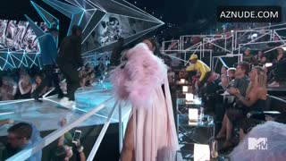 CARDI B nude in MTV Video Music Awards