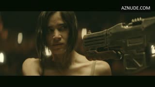 SOFIA BOUTELLA nude in Rebel Moon – Part One: A Child of Fire