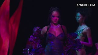 RIHANNA nude in Savage X Fenty Show