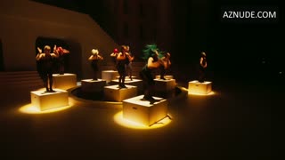 RIHANNA nude in Savage X Fenty Show