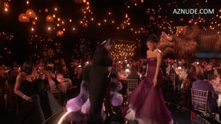 HALLE BAILEY nude in Screen Actors Guild Awards