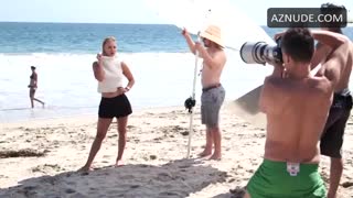 KALEY CUOCO nude in Shape Magazine: Behind the Scenes