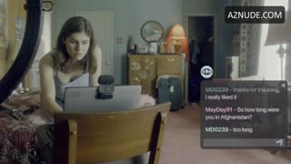 ALEXANDRA DADDARIO nude in Songbird