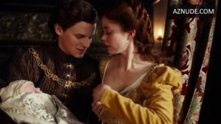 CHARLOTTE HOPE nude in The Spanish Princess