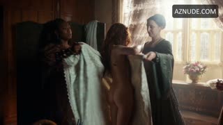 CHARLOTTE HOPE nude in The Spanish Princess