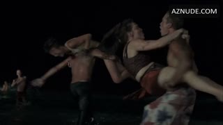 TILDA SWINTON nude in The Beach