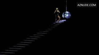 MILEY CYRUS nude in MTV Video Music Awards