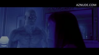 MALIN AKERMAN nude in Watchmen