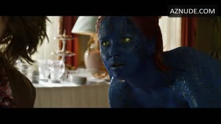 JENNIFER LAWRENCE nude in X-Men: Days of Future Past