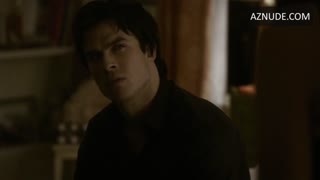 NINA DOBREV nude in Vampire Diary