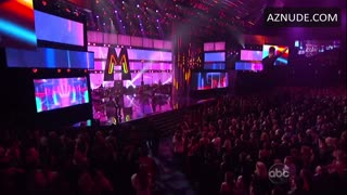 CHRISTINA AGUILERA nude in The American Music Awards
