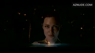 ANGELINA JOLIE nude in Beowulf