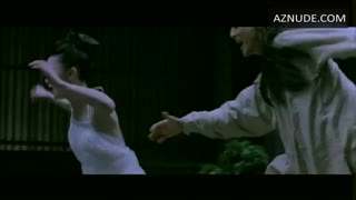 ZIYI ZHANG nude in Legend of the Black Scorpion