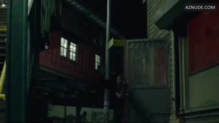 ZOE SALDANA nude in Blood Ties