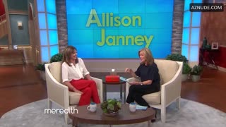 ALLISON JANNEY nude in The Meredith Vieira Show