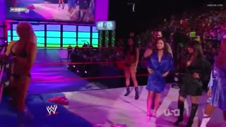 LENA YADA nude in WWE Monday Night RAW