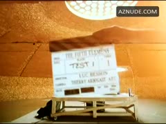 MILLA JOVOVICH nude in The Fifth Element