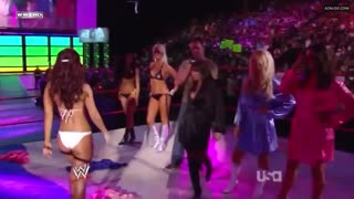 LAYLA EL nude in WWE Monday Night RAW