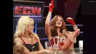 MARIA KANELLIS nude in WWE Monday Night RAW