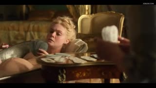 ELLE FANNING nude in The Great
