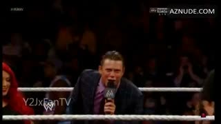 BRIANNA GARCIA nude in WWE Monday Night RAW