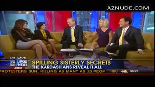 KHLOE KARDASHIAN nude in Fox and Friends